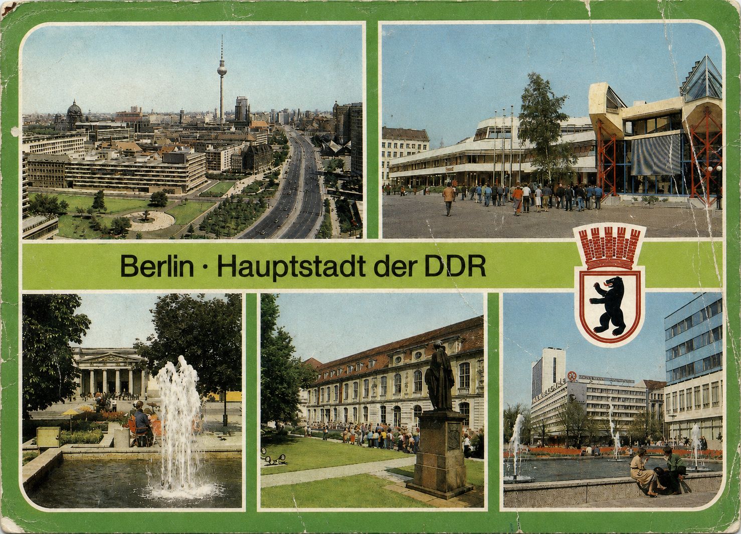 Berlín v roce 1986